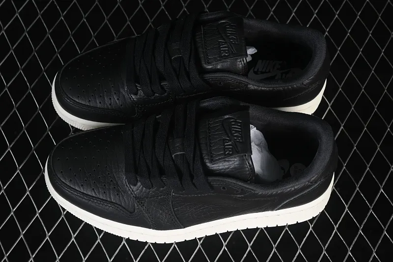 All categories Air Jordan Jordan series basketball shoes Air Jordan 1 Low Air Jordan 1 Low "Black Sail" AJ1 Joe 1 solid color low-top retro culture basketball shoes 848775-005